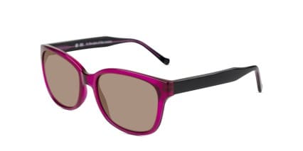 Muse M1035 Purple w/Black glasses - Black / Purple - Angle View