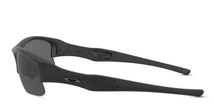 Oakley OO9009 Flak Jacket XlJ Black glasses - Black - Side View