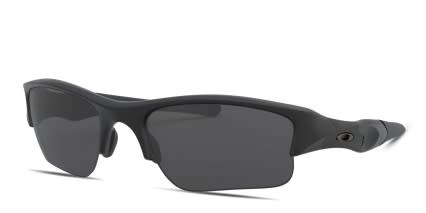 Oakley OO9009 Flak Jacket XlJ Black glasses - Black - Angle View