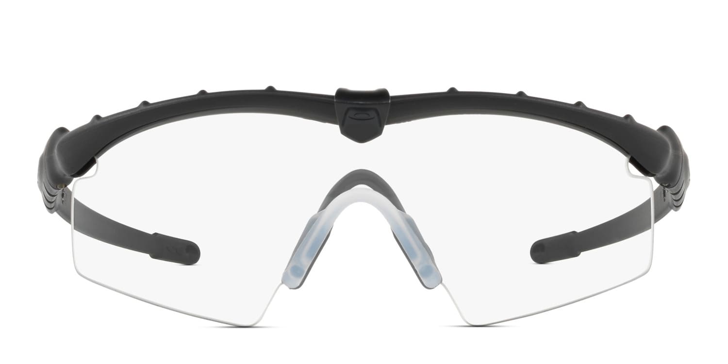 Oakley OO9047 Black glasses - Black / Clear - Frontal View