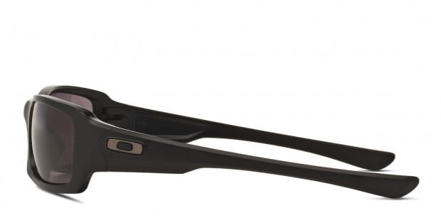 Oakley OO9238 Fives Squared black frame with warm grey lenses