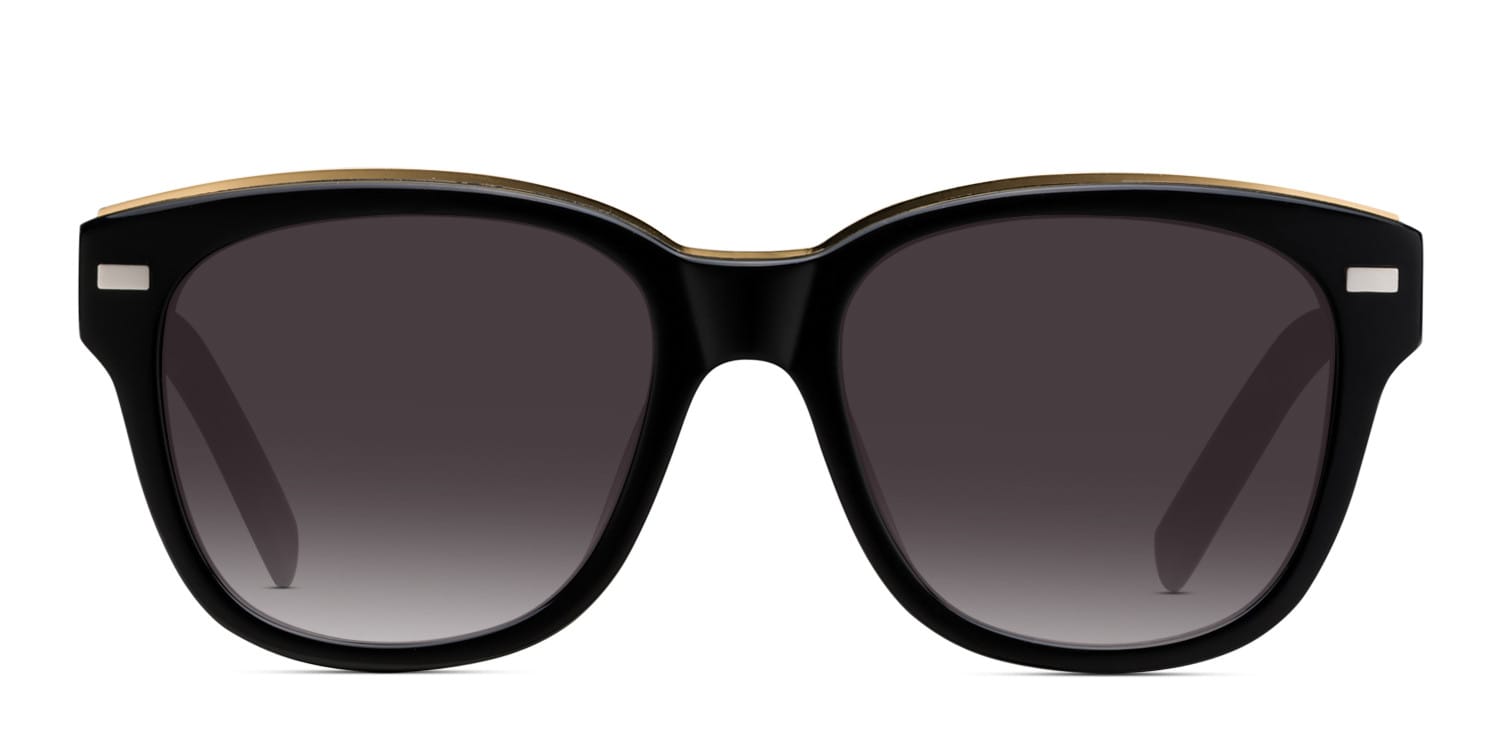 Ottoto Hopkinsville Black glasses - Black - Frontal View