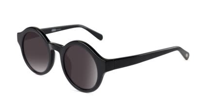 Ottoto Nat Black glasses - Black - Angle View