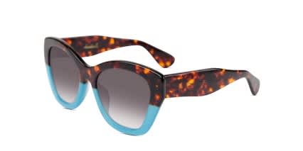 Amelia E. Madisonville Tortoise w/Blue glasses - Tortoise / Blue - Angle View