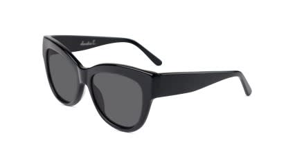 Amelia E. Berea Black glasses - Black - Angle View
