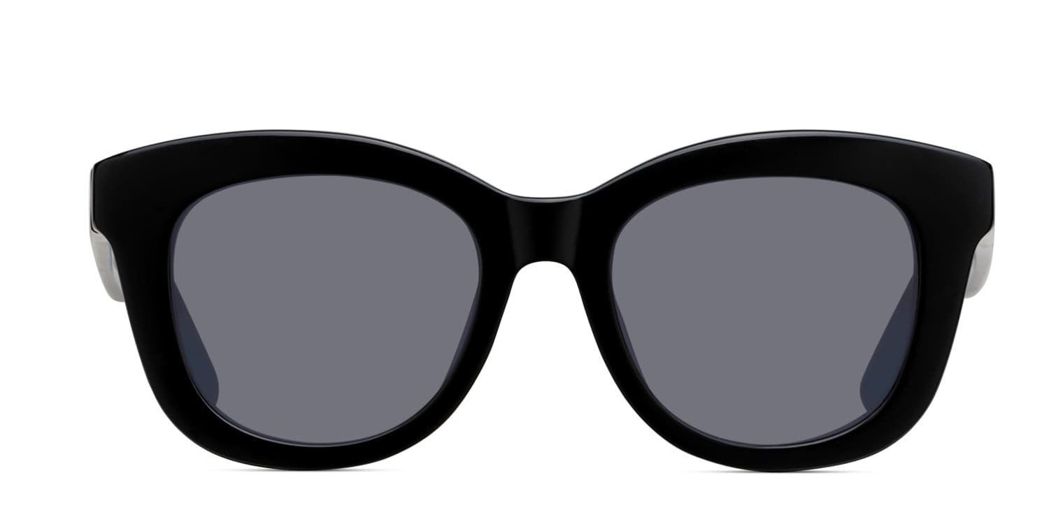 Amelia E. Bloomington Black glasses - Black - Frontal View