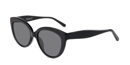 Amelia E. Covington Black glasses - Black - Angle View