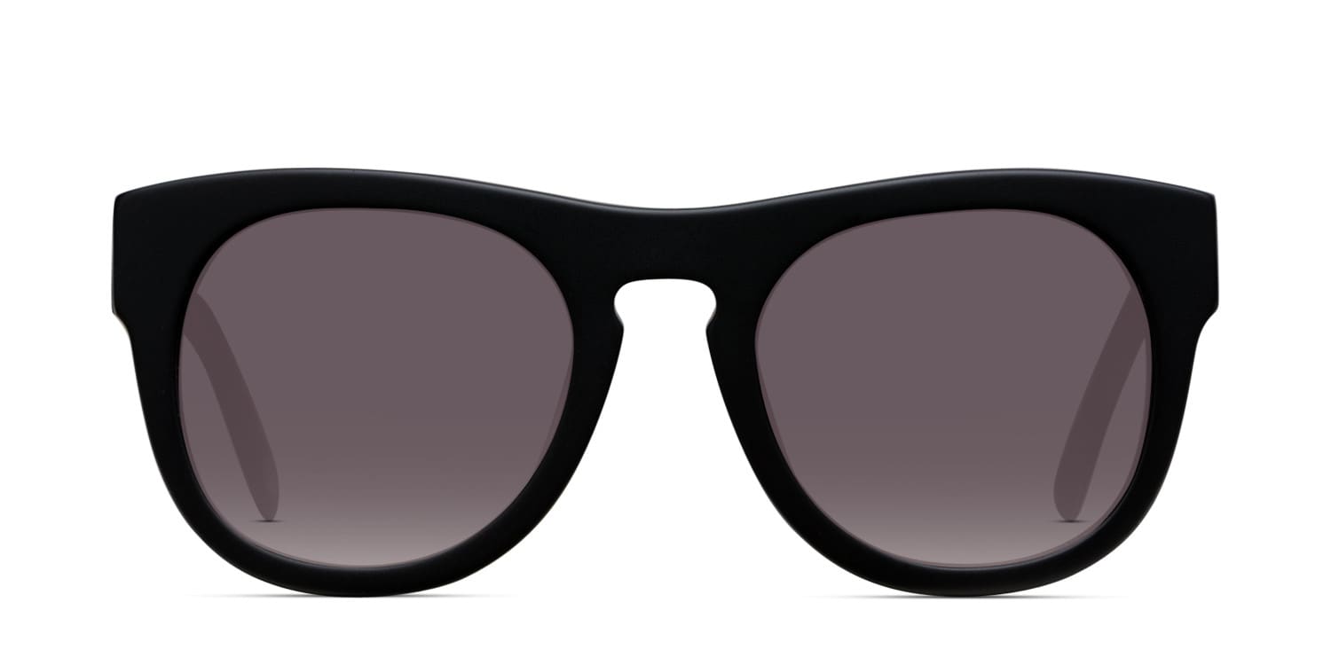 Muse M0678 Black glasses - Black - Frontal View