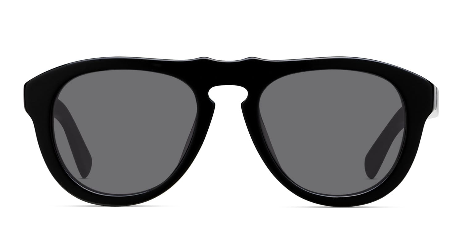 Ottoto Crofton Black glasses - Black - Frontal View