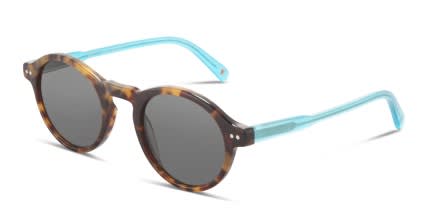 Muse Alford Tortoise w/Teal glasses - Blue / Tortoise - Angle View
