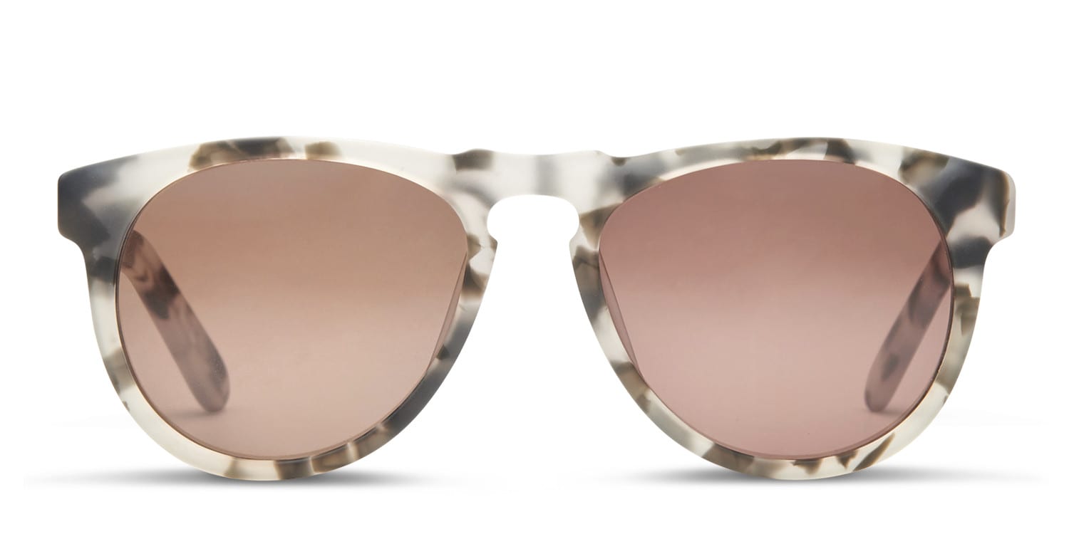 Astor Gray Tortoise NA glasses - Multicolor - Frontal View
