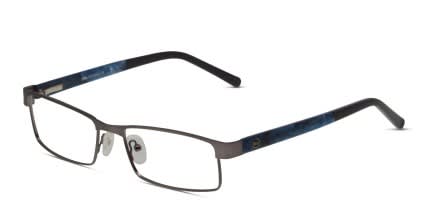 Loyola Gunmetal glasses - Gunmetal - Angle View