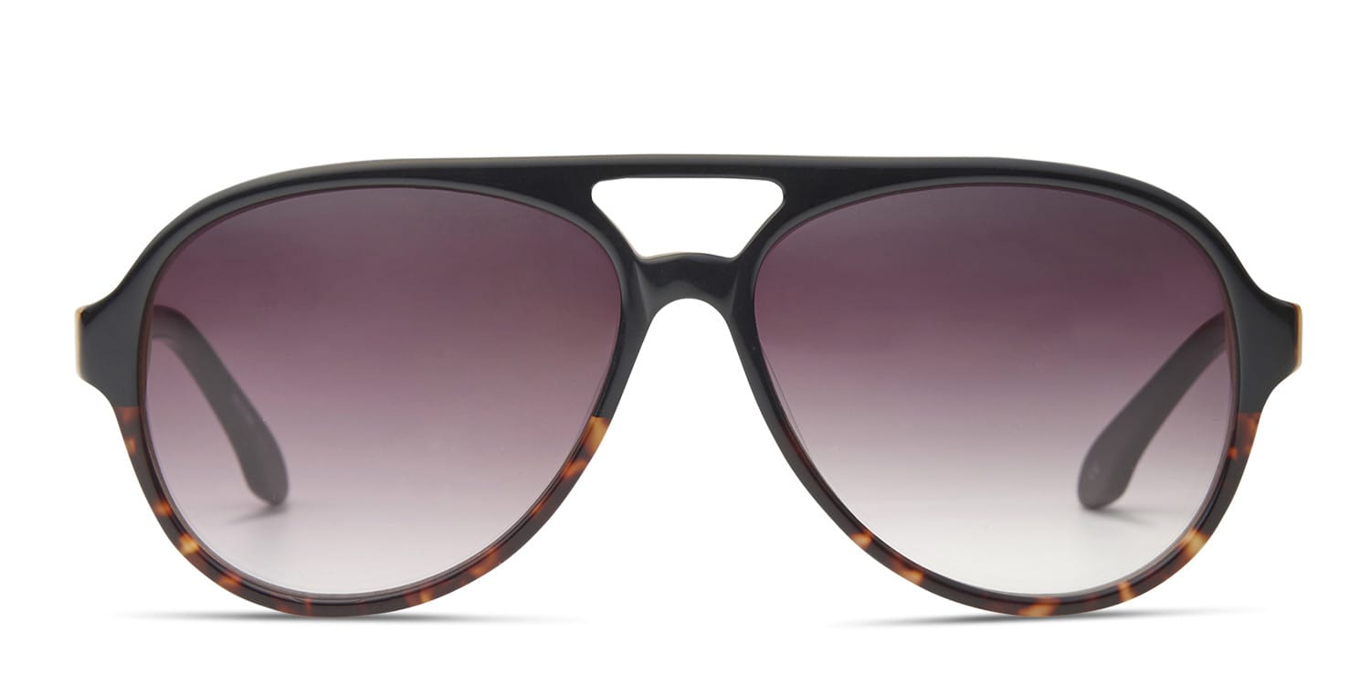 Malone Black w/Tortoise glasses - Black / Tortoise - Frontal View