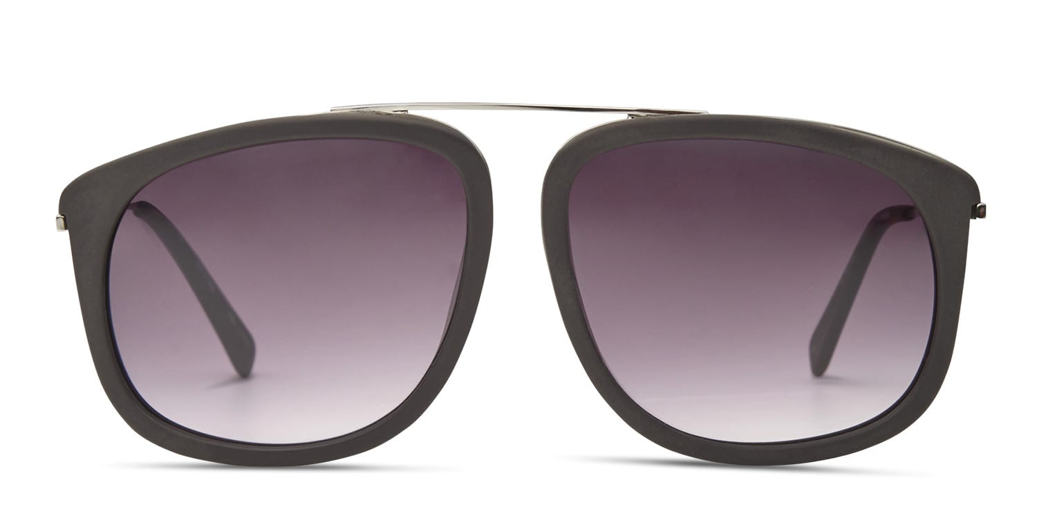 Myers Dark Brown glasses - Brown - Frontal View