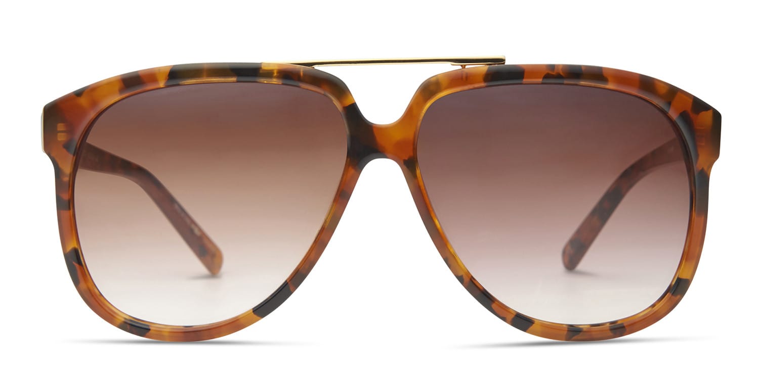 Glencoe Tortoise glasses - Tortoise - Frontal View