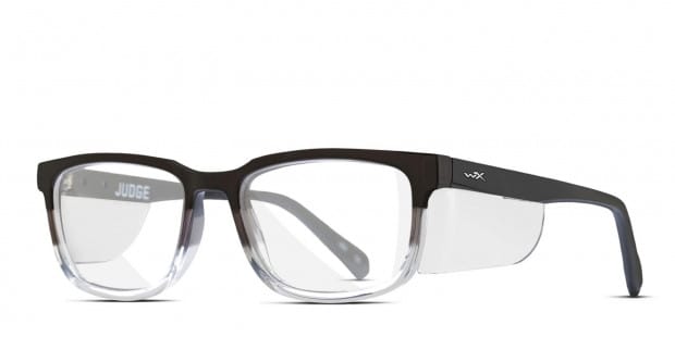 Wiley X Judge Black/Clear Prescription Eyeglasses