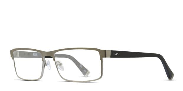 Wiley X Axis Silver Eyeglasses | Includes FREE Rx Lenses