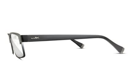Wiley X Fusion Black, Gunmetal glasses - Black / Gunmetal - Side View