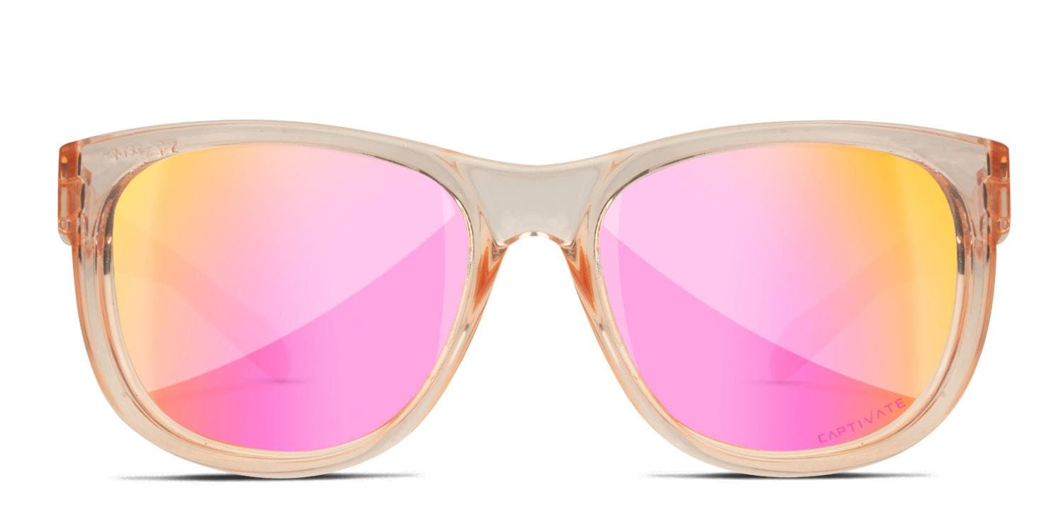 Wiley X Weekender Pink Prescription Sunglasses - 50% Off Lenses