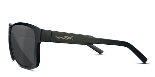 Wiley X Trek Black Prescription Sunglasses - 50% Off Lenses