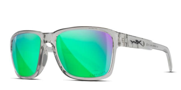 Wiley X Trek Gray, Clear Prescription Sunglasses - 50% Off Lenses