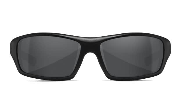 Wiley X Slay Black Prescription Sunglasses - 50% Off Lenses