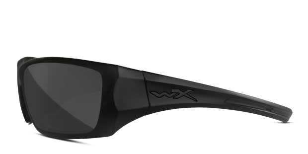 Wiley X Nash Black Prescription Sunglasses - 50% Off Lenses