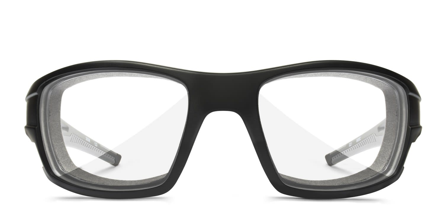 DVX Intercept by Wiley X Matte Black glasses - Matte Black - Frontal View