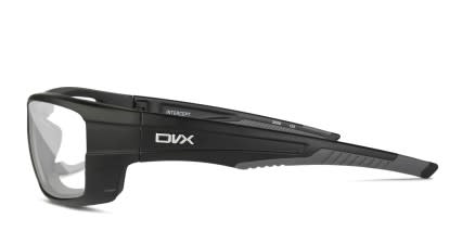 DVX Intercept by Wiley X Matte Black glasses - Matte Black - Side View