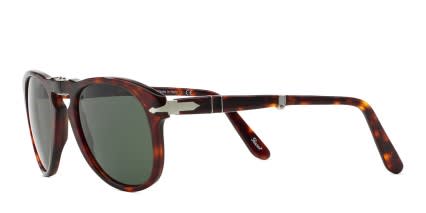 Persol PO0714 Tortoise glasses - Tortoise / Green - Angle View