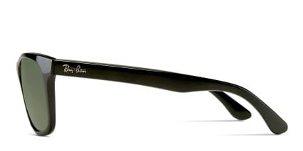 Ray-Ban RB4181 Black glasses - Black - Side View
