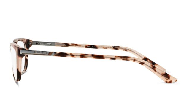 Ralph Lauren RA7044 Tortoise/Pink Eyeglasses | Includes FREE Rx Lenses