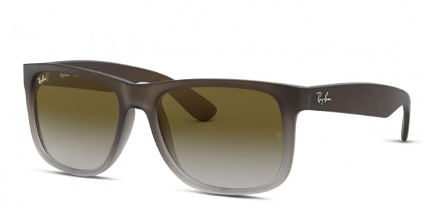 Ray ban justin rubber brown cheap