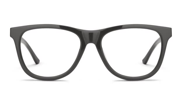 Smith Bowline Shiny Black Prescription Eyeglasses