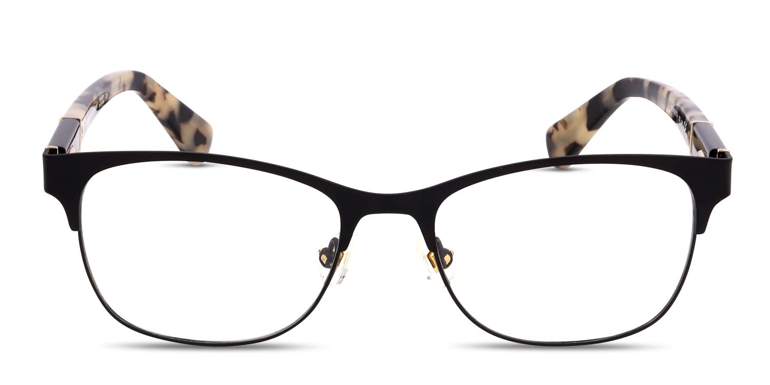 Kate Spade Benedetta Black glasses - Black - Frontal View