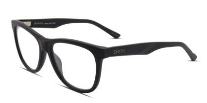 Smith Bowline Matte Black glasses - Matte Black - Angle View