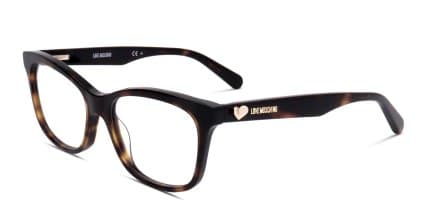 Moschino MOL517 Tortoise glasses - Tortoise - Angle View