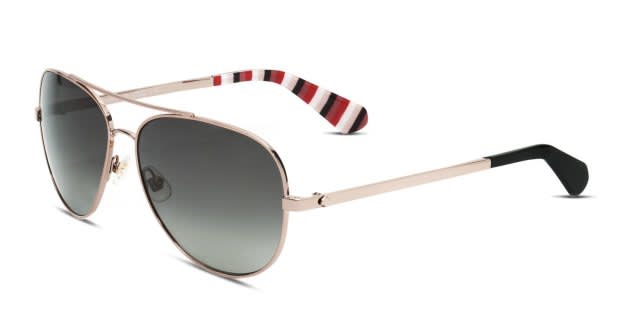 Kate Spade Avaline2/S Rose Gold Prescription Sunglasses display picture 2