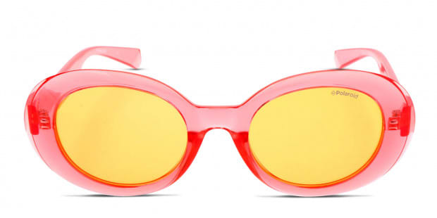 Polaroid PLD 6052 S pink frame with copper polarized lenses. Lenses provide 100 UV protection