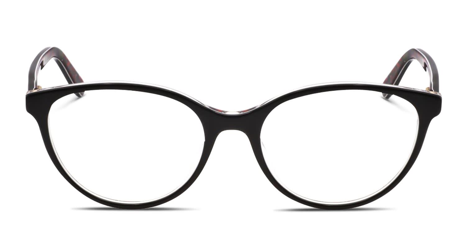 Moschino Love MOL525 Shiny Black glasses - Shiny Black - Frontal View