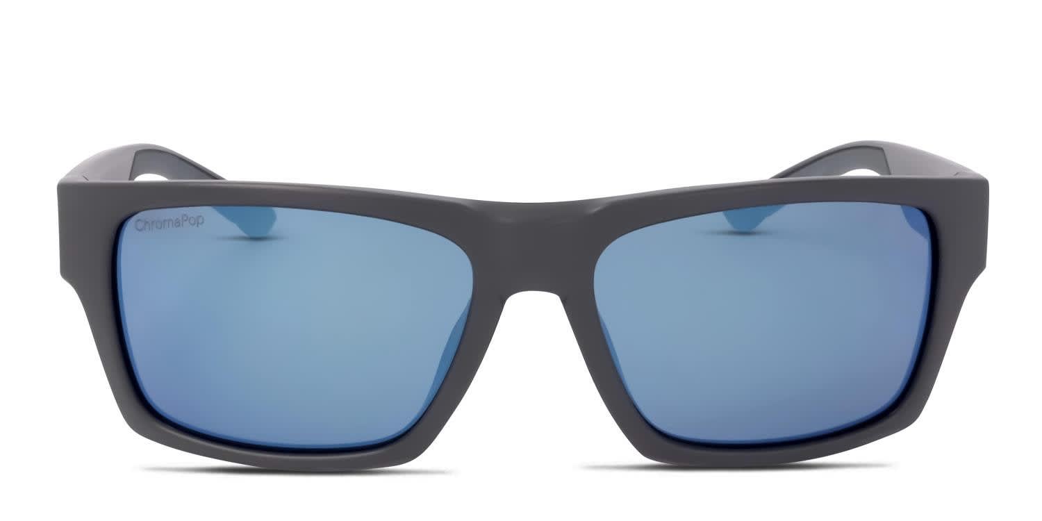 Smith Outlier 2 Gray, Blue glasses - Gray / Blue - Frontal View
