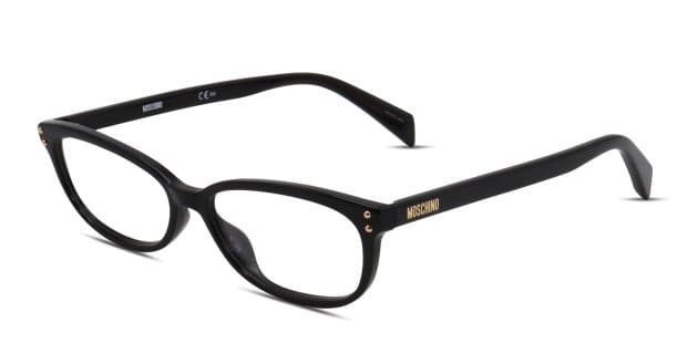 Moschino Mos063/s 807/IR BLACK Occhiali Da Sole Unisex In Policarbonato – Lente 53 Mm, Con Custodia Inclusa