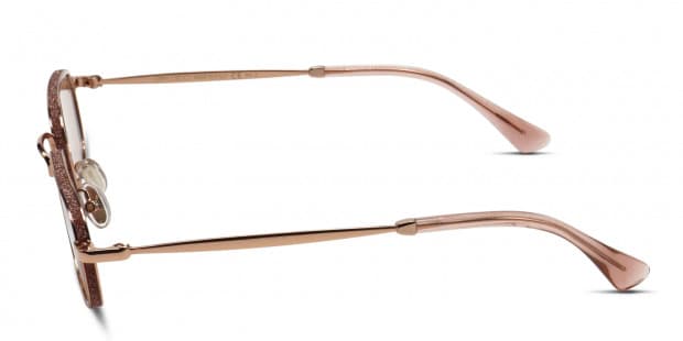 Jimmy Choo Gal/S gold, pink frame with pink flash silver