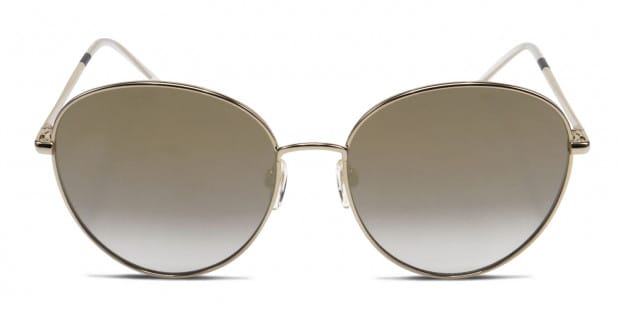 Tommy Hilfiger TH1649/S gold frame with brown gradient lenses