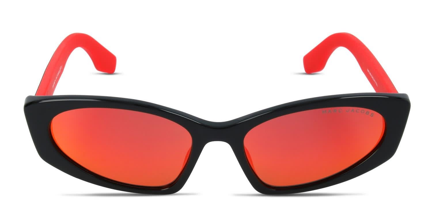 Marc Jacobs Marc 356/S Shiny Black, Red Prescription Sunglasses