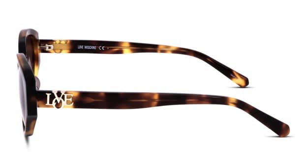 Moschino Love MOL014/G/S Tortoise Prescription Sunglasses display picture 1