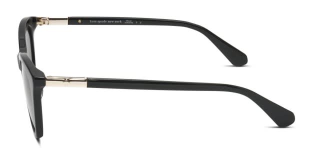 Kate Spade Janalynn/S Shiny Black Prescription Sunglasses display picture 2