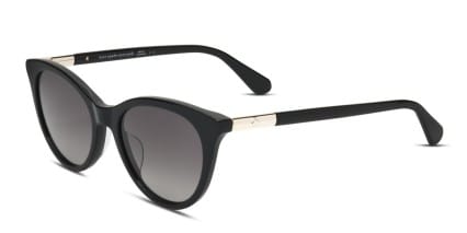 Kate Spade Janalynn/S Shiny Black glasses - Shiny Black - Angle View