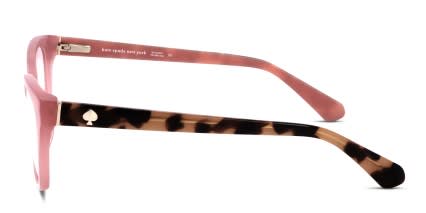 Kate Spade Carolan Pink glasses - Pink - Side View