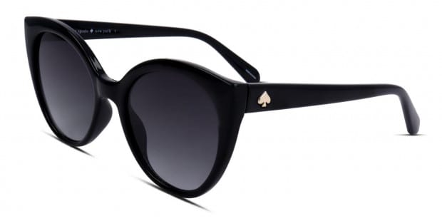 Kate Spade Amaya/O/S Shiny Black Prescription Sunglasses